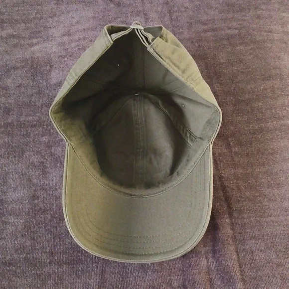 Olive 'WHAT EVER' Embroidered Baseball Cap - Picture 5 of 5